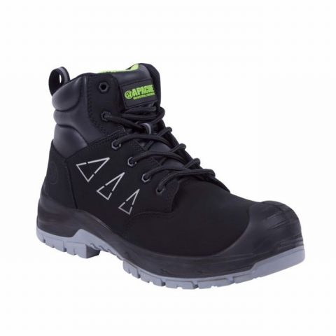 Apache Armstrong Black Safety Boots