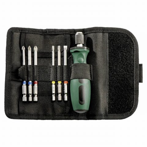 Metabo Bit Roll Up Case Set 7pc