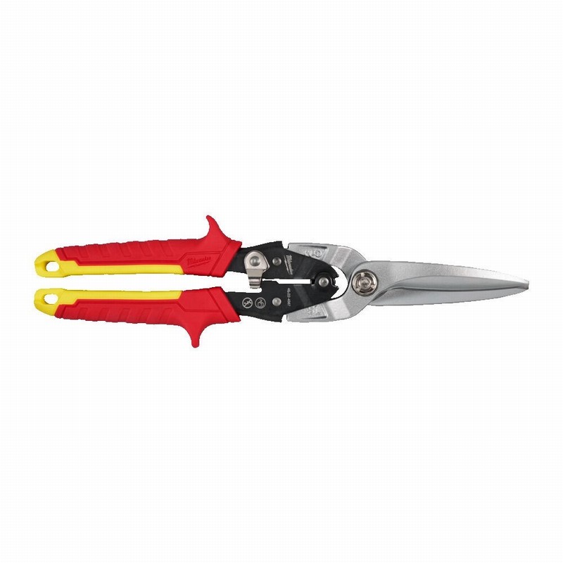 Milwaukee 4932499021 Long Cut Straight Aviation Snips