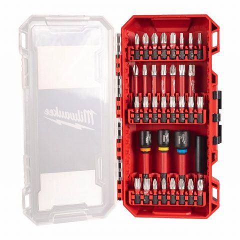 Milwaukee 4932492003 SHOCKWAVE Impact Driver Bit Set – 35 Piece