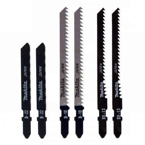Makita 16056 JIGSAW BLADES – PACK OF 6 BLADES B10 – BR13 – B22