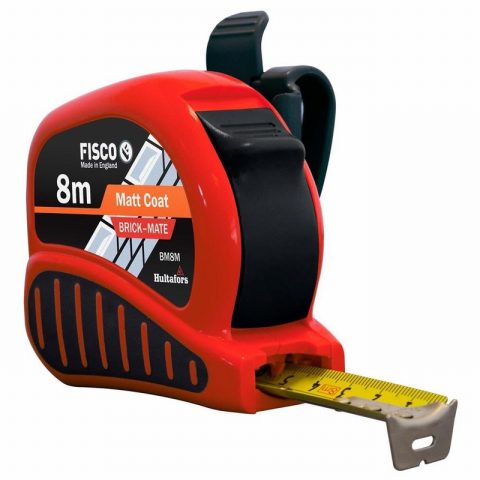 Hultafors HUL352403  8m (Width 25mm) Brick-Mate Pocket Tape