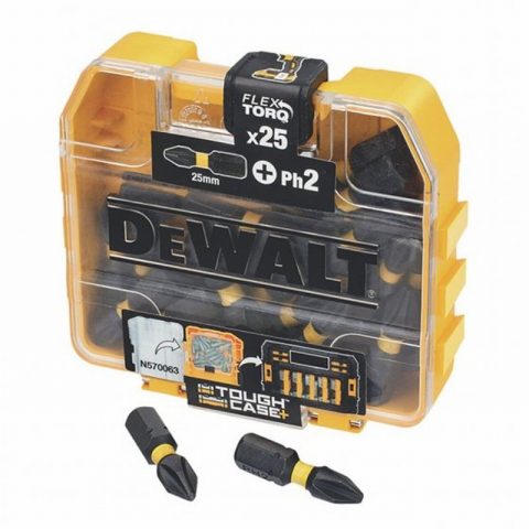 DeWALT DT70555T-QZ PH2 25mm Impact Torsion Bits Tic Tac – 25pc