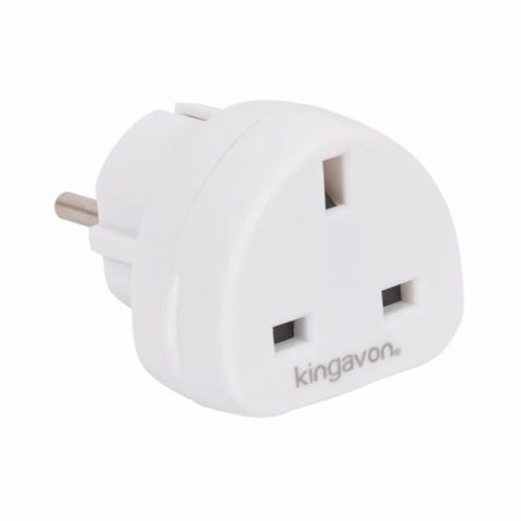 Kingavon PA090 Euro Travel Adaptor