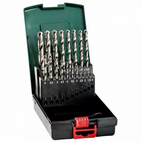 Metabo 627668000 19 Piece HSS Drill Bit Set