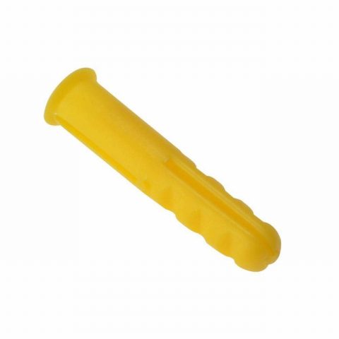 Samac QPYPLUG1000 Yellow Plastic Expansion Plugs