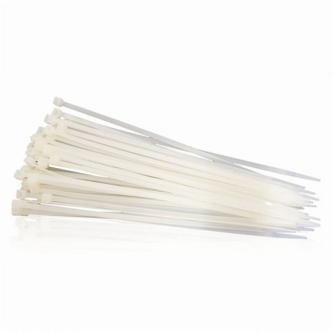 Forgefix FORCT200N 4.8 x 200mm Cable Tie Natural/Clear – Bag 100