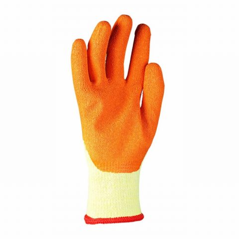 Kamtec Orange Rough Latex Coated Gloves
