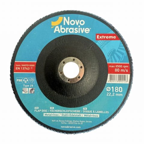 Novo Tools NAEFD18080 180mm 80Grit 1pc