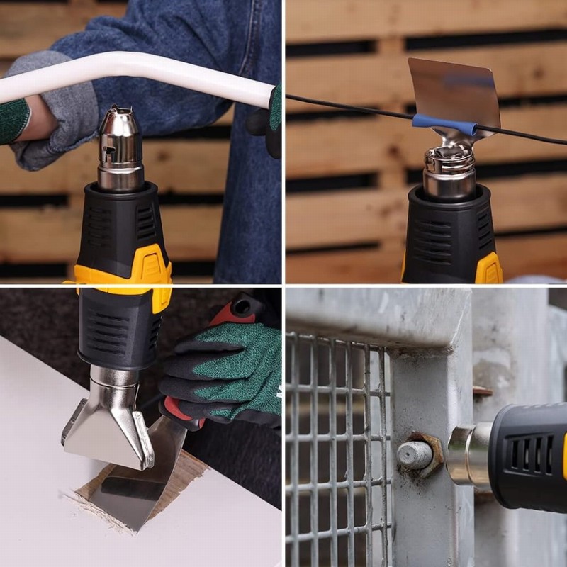 TOUGH MASTER Electric Heat Gun 2000W Adjustable Temperature 350° - Image 3