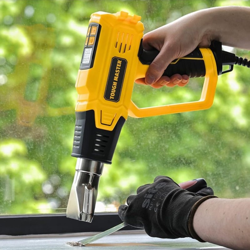 TOUGH MASTER Electric Heat Gun 2000W Adjustable Temperature 350° - Image 4