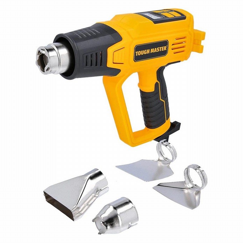 TOUGH MASTER Electric Heat Gun 2000W Adjustable Temperature 350°