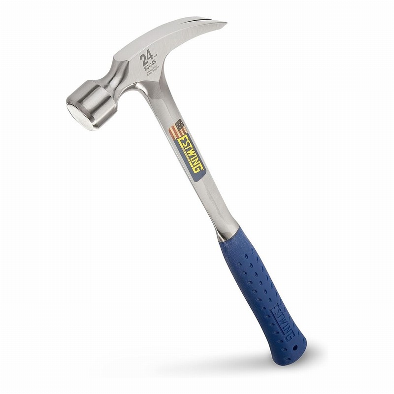 Estwing ESTE324S 680g(24oz) Smooth Face Claw Framing Hammer