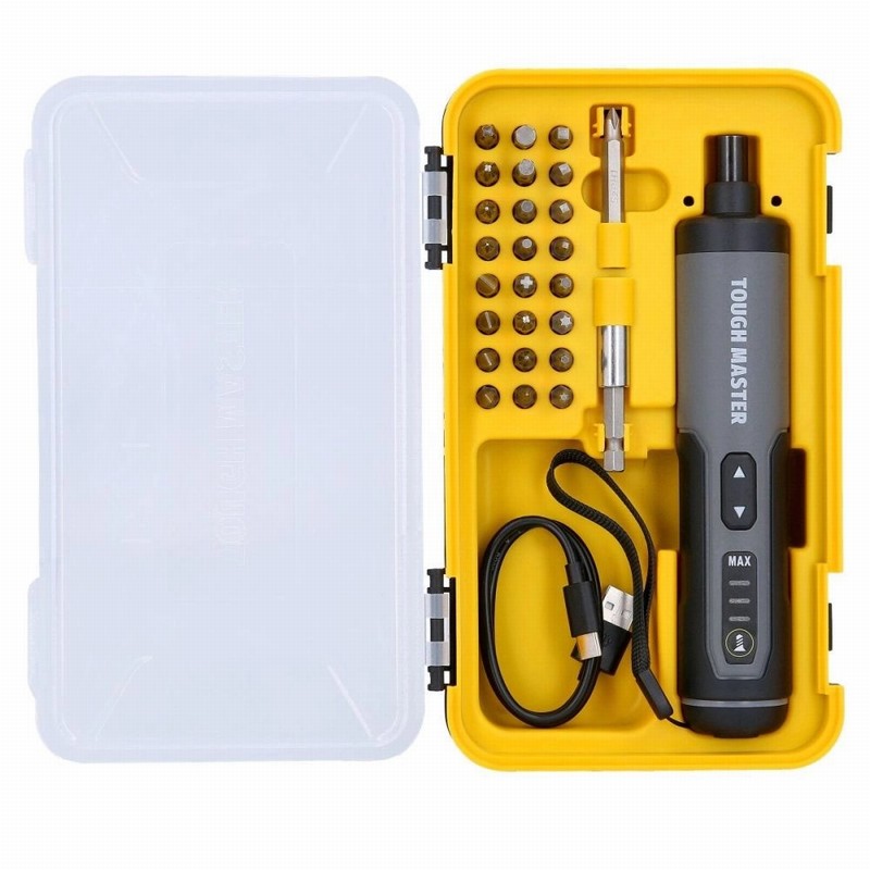 TOUGH MASTER TM-ESS36 Cordless Electric Screwdriver