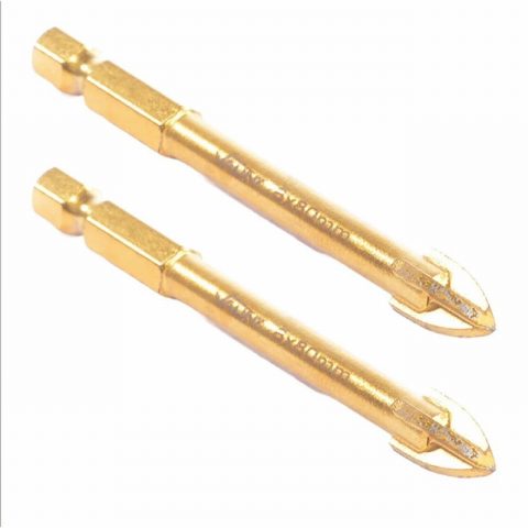 Vaunt V1332016 8.0mm×80mm Tile & Glass Drill Bits-Pack of 2