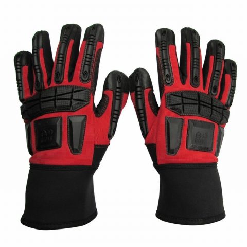 Ackermans Mens Leather Gloves Full Finger Safety