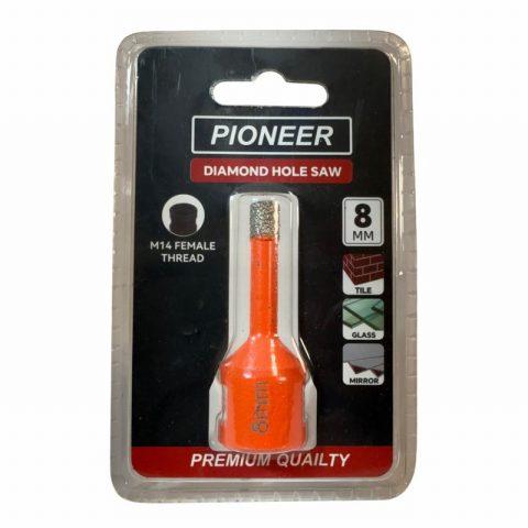Pioneer DPD08  8mm Diamond  Porcelan Drill