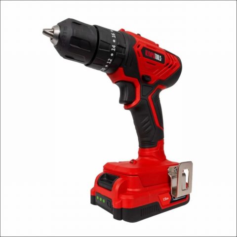 Olympia OLPX20SCD215 20V Combi Drill 2×1.5Ah Battery & Charger
