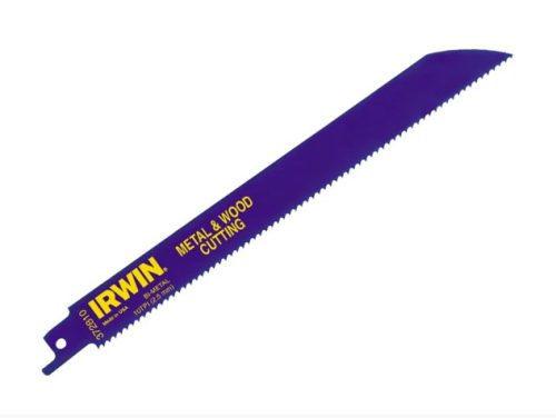 Irwin Sabre Saw Blade 110R 300mm Metal & Wood Cutting Pack of 5