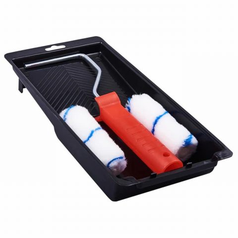 Amtech G4470 Medium Pile 4″ Roller Tray Kit Emulsion Paints
