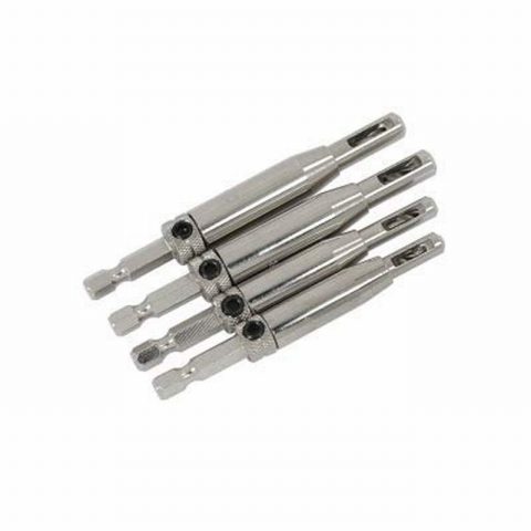 PTI PTI0148 Hinge Guide Drill Bit Set – 4 Piece