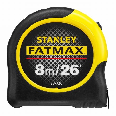 Stanley STA033726 8m/26ft FatMax Blade Armor Tape Measure