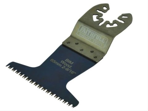 Faithfull FAIMFHW65P 65mm Premium Hardwood Bi-Metal Blade – 1pc
