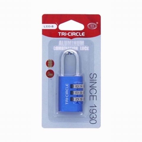 Tri-Circle 121848  28.5m Aluminium Combination Padlock