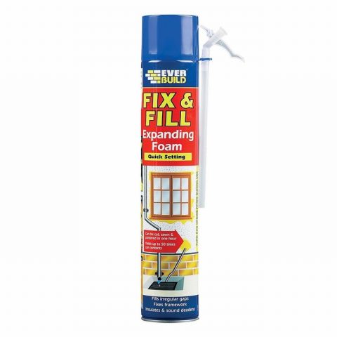 Everbuild EVBEVFF7 750ml Fix & Fill Expanding Foam Filler