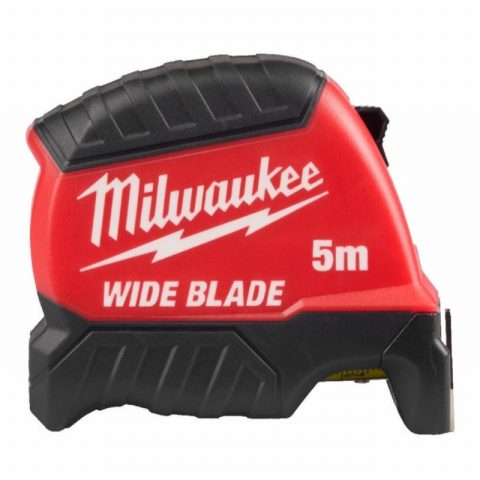 Milwaukee 4932499203 5.0m Wide Blade Gen II Metric Tape Measure
