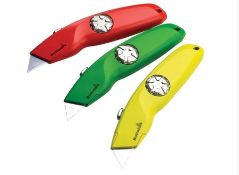 Hultafor 388040 Retractable Hi Vis Utility Knife