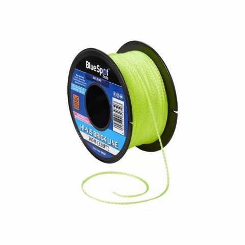 Blue Spot 34650 100m (328ft) Hi-Vis Brick Line