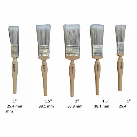 Bright & Homely 0016060 Paint Brush Wooden Handle – 5 Piece