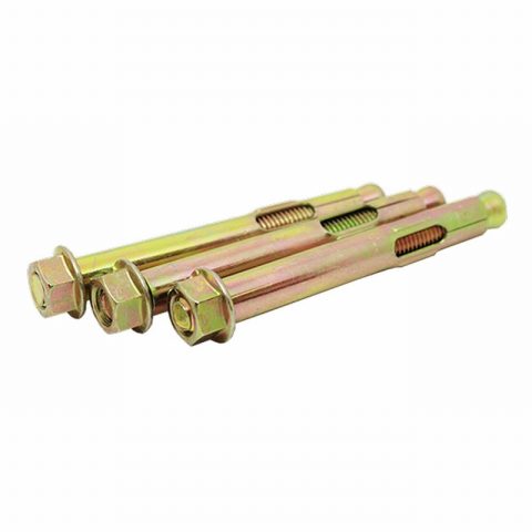 Samac PP1097SLE4 M10-97mm Hex Nut Sleeve Anchors- 4pc