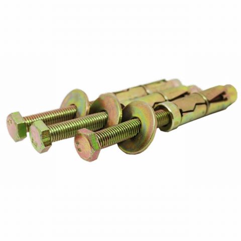 Samac PP625LOO4  M6-25mm Loose Bolt Shield Anchors – 4pc