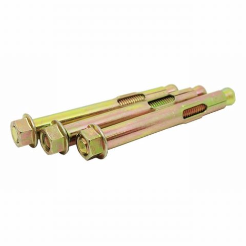 Samac PP865SLE4  M8-65mm Hex Nut Sleeve Anchors – 4pc
