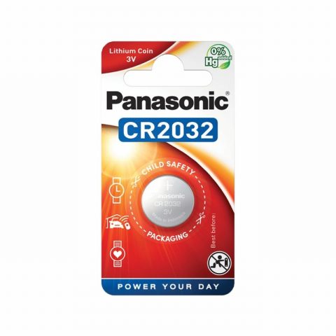 Panasonic CR2032  3V Lithium Coin Battery – 1 pc