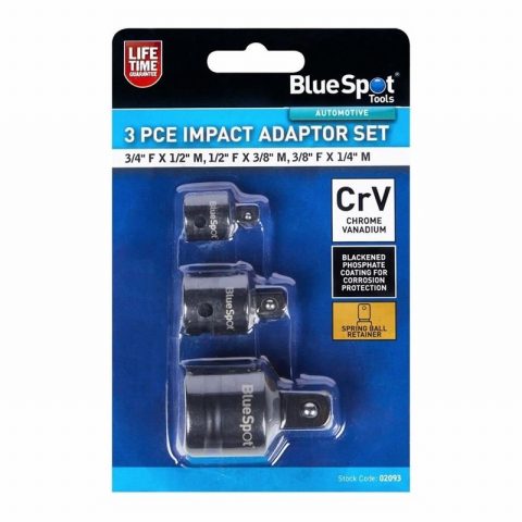 Blue Spot 02093 Impact Adaptor Set – 3 Piece