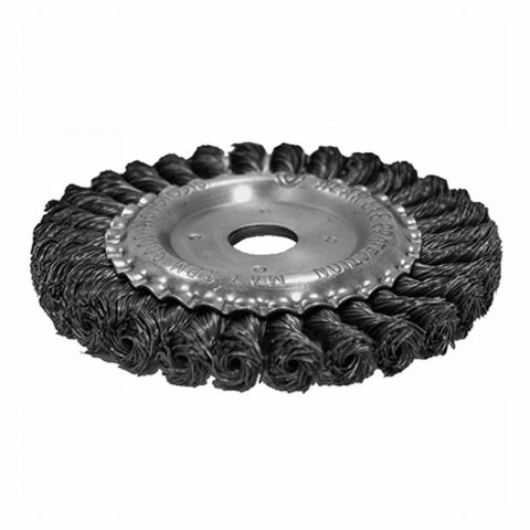 Novo Tools NTWWB17522ST 175mm Twist Knot Steel Wire Wheel Brush