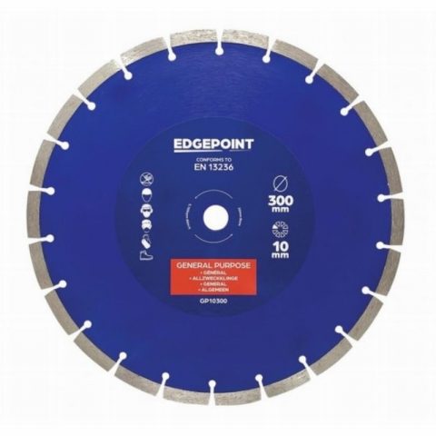 EdgePoint EDGDBGP10300 300mmx20mm General-Purpose Diamond Blade