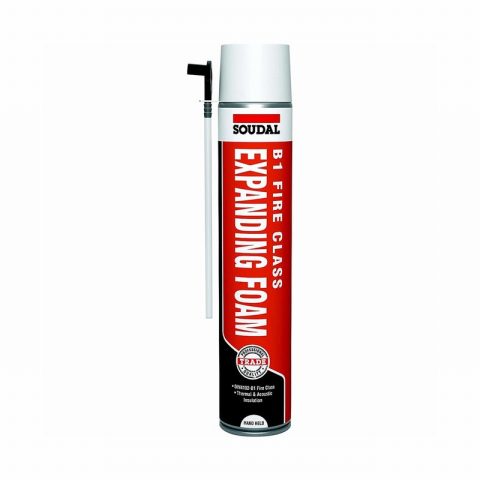Soudal DKSD132730 750ml B1 Fire & Acoustic Expanding Foam
