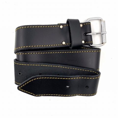 PTI  PTI0116BLK Black Leather Belt
