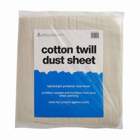 Hamilton 0020444 12mx9m Cotton Twill Dust Sheet
