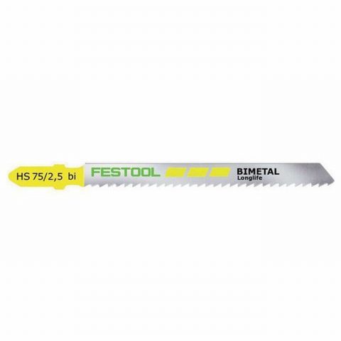 Festool 490178 T101BF HS75/2,5 Bi-metal Jigsaw Blades