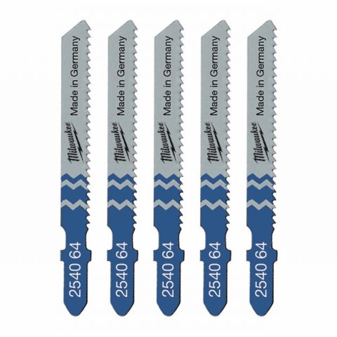 Milwaukee 4932254064 T118 Traditional Jigsaw Blades – Pack of 5