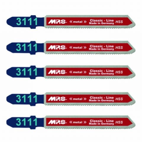 MPS 3111-5 75mm HSS Jigsaw Blade – 5pc