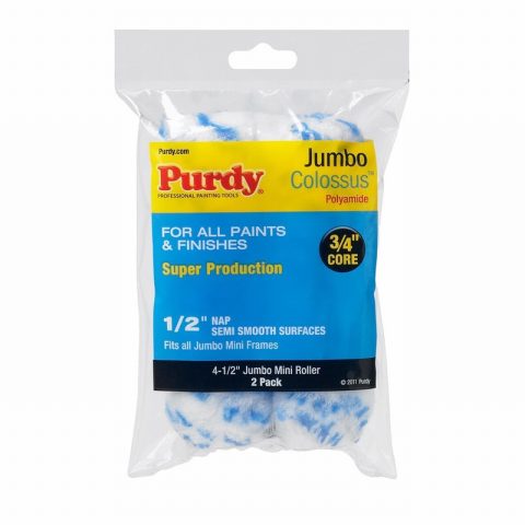 Purdy PUR140624033 114x19mm Jumbo Mini Colossus Sleeve-Pack of 2