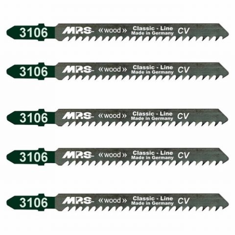 MPS 3106-5 100mm Jigsaw Blade CV – Pack of 5