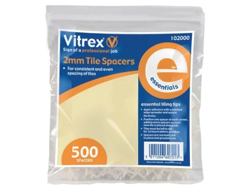 Vitrex Essential Tile Spacers 2mm Pack of 500