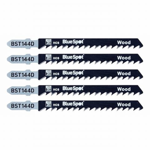Blue Spot 19004 6 TPI HCS Quick Cut Jigsaw Blades – 5 Piece